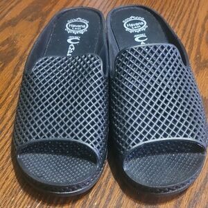 Jeffery Campbell Havana Last Black Slides